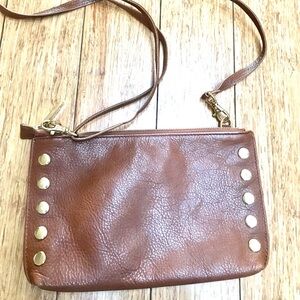 Hammitt Getty crossbody and clutch brown leather